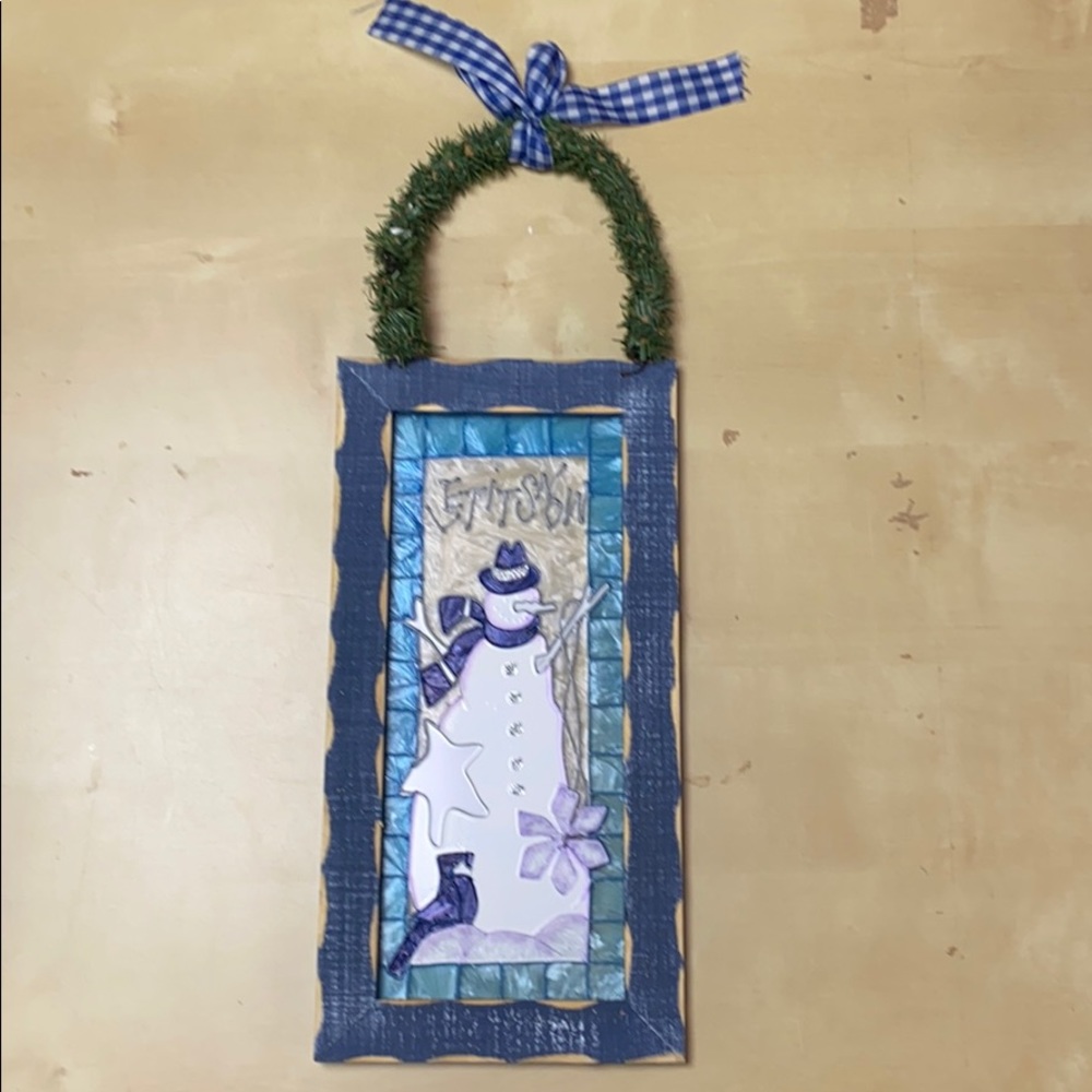 Let it snow sign